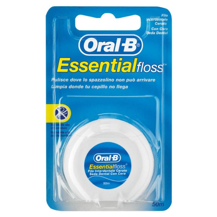 Oralb Essentialfloss Filo Cera Oralb Essentialfloss Filo Cera