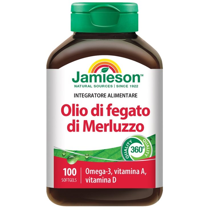 Jamieson Olio Fegato Merluzzo Jamieson Olio Fegato Merluzzo