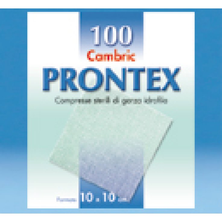 Garza Prontex 10x10cm 100pz Garza Prontex 10x10cm 100pz