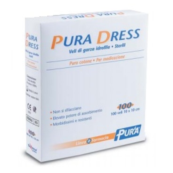 GARZA PURA DRESS 10X10CM 100PZ GARZA PURA DRESS 10X10CM 100PZ