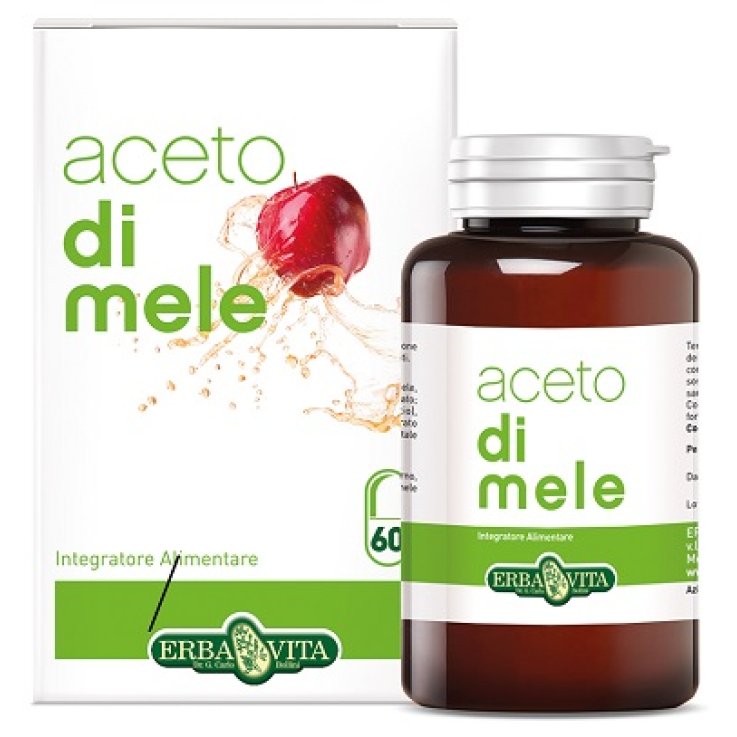 Aceto Mele 60cps 550mg Aceto Mele 60cps 550mg