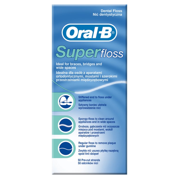 Oralb Superfloss Filo Interden Oralb Superfloss Filo Interden