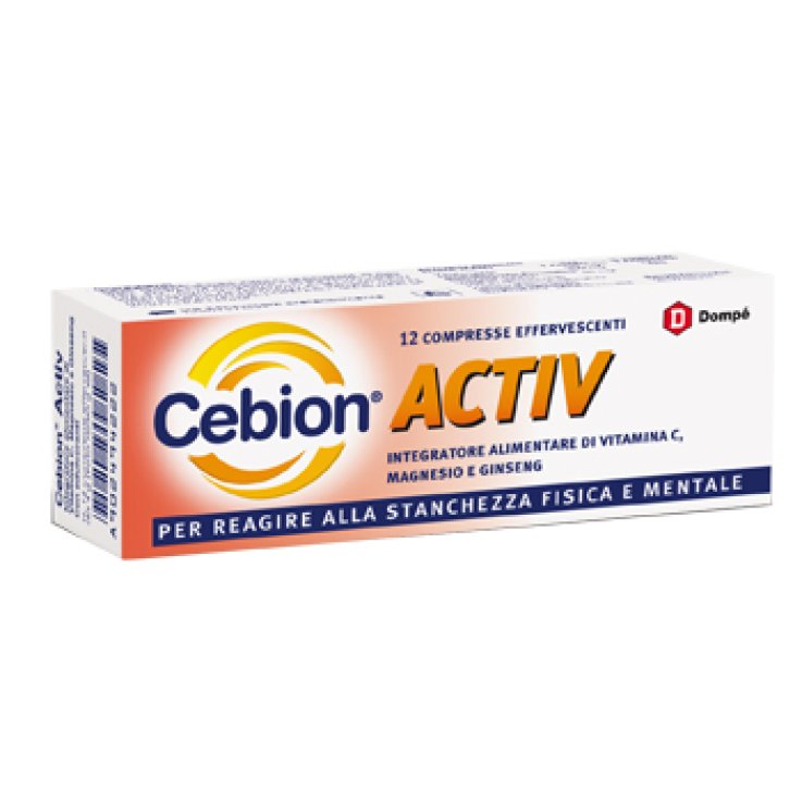 CEBION ACTIV 12CPR EFFERVESCEN CEBION ACTIV 12CPR EFFERVESCEN