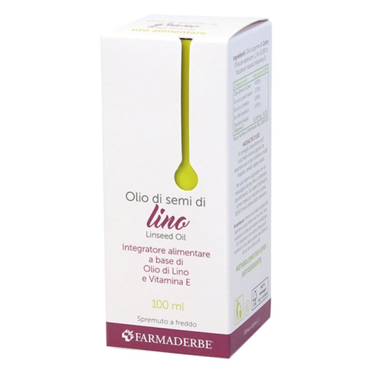 Olio Alimentare Lino Semi100ml Olio Alimentare Lino Semi100ml