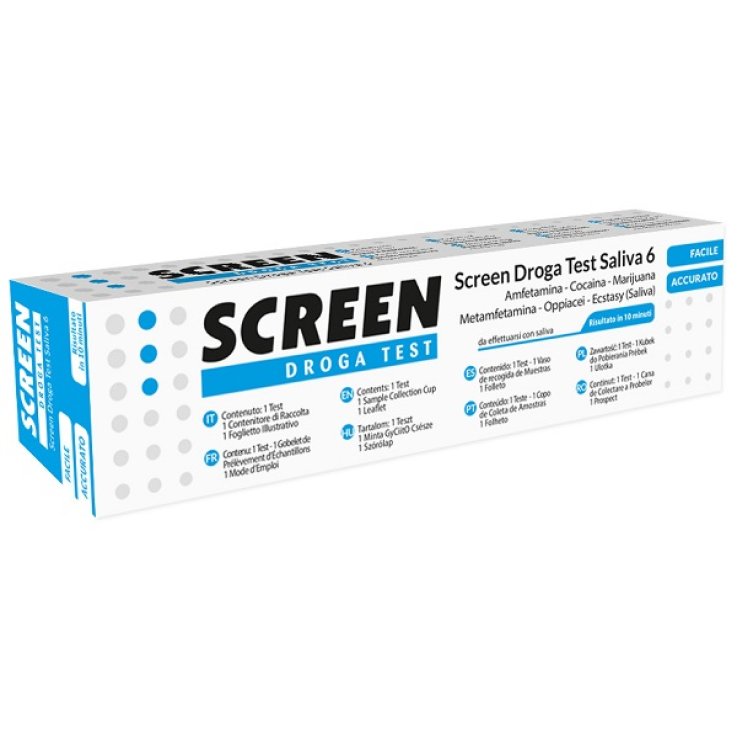 Screen Droga Test Saliva 6drog Screen Droga Test Saliva 6drog