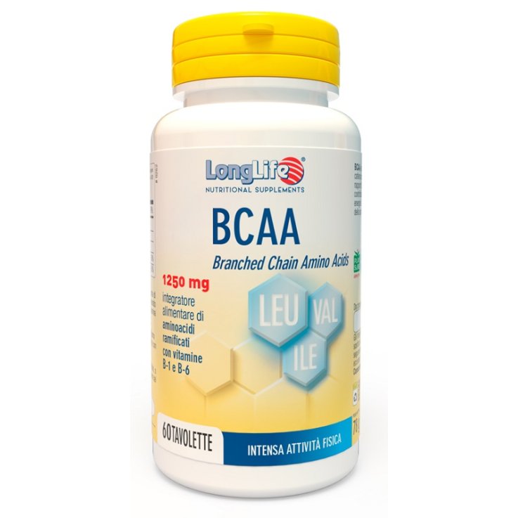 Longlife Bcaa 1250mg 60tav Longlife Bcaa 1250mg 60tav