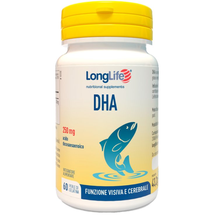 Longlife Dha 250mg 60prl Longlife Dha 250mg 60prl
