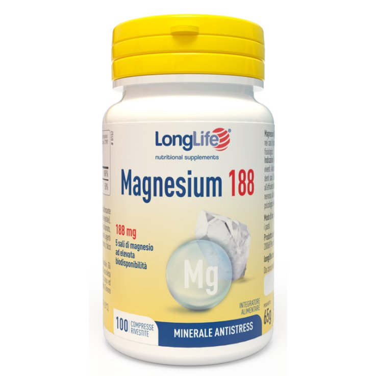 Longlife Magnesium 188 100cpr Longlife Magnesium 188 100cpr