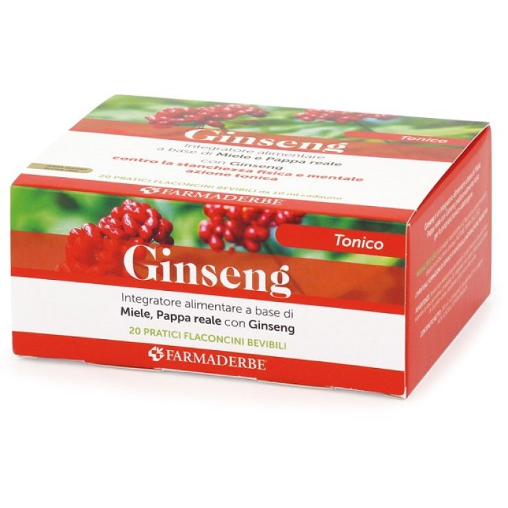 Fiale Ginseng 20fl 10ml