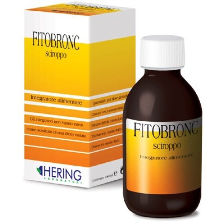 Fitobronc Sciroppo 180ml Fitobronc Sciroppo 180ml