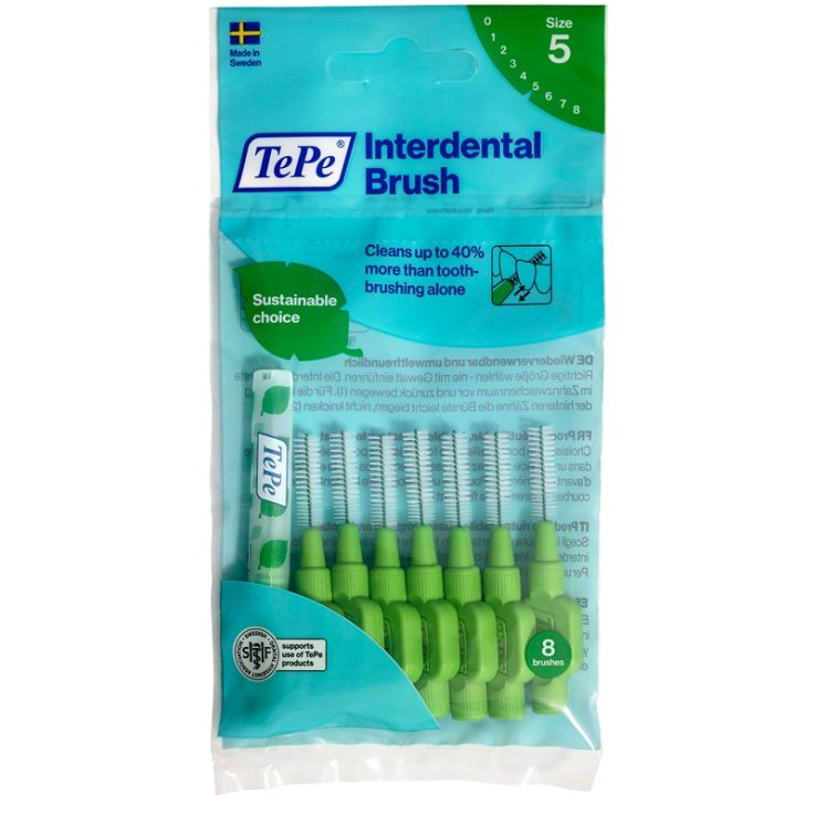 TEPE SCOVOLINI VERDE 0,8 8PZ TEPE SCOVOLINI VERDE 0,8 8PZ