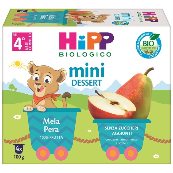 Hipp Bio Mini Dessert Me/per4p Hipp Bio Mini Dessert Me/per4p