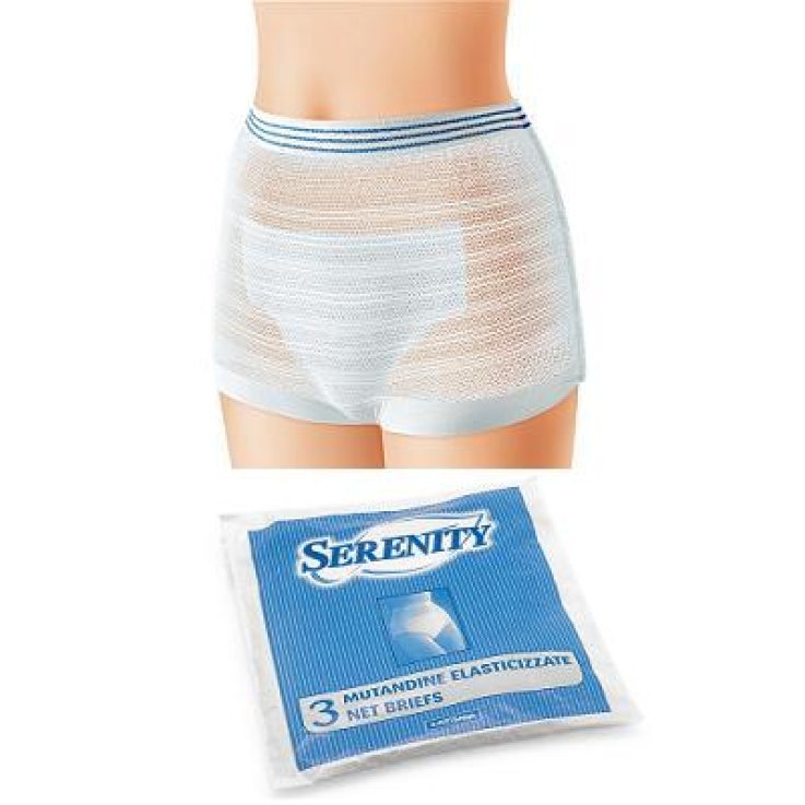Serenity Mutandina Rete L 3pz Serenity Mutandina Rete L 3pz