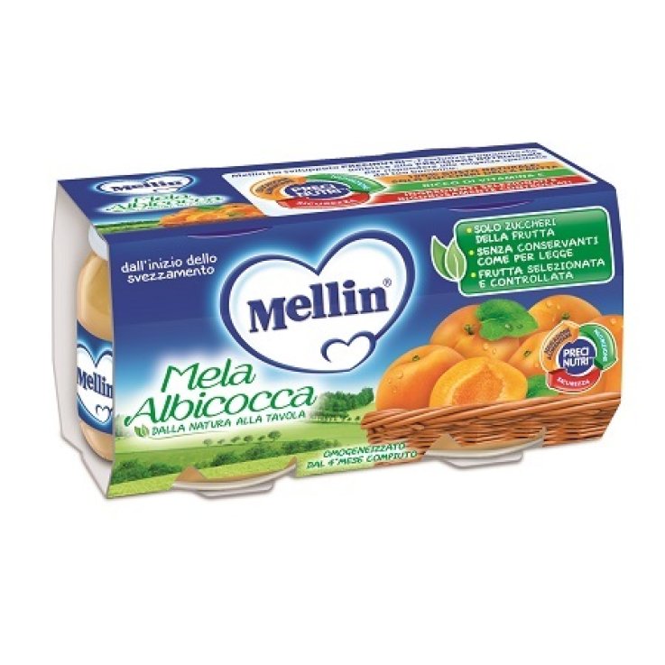 Mellin Omog Mela Alb 2x100g Mellin Omog Mela Alb 2x100g