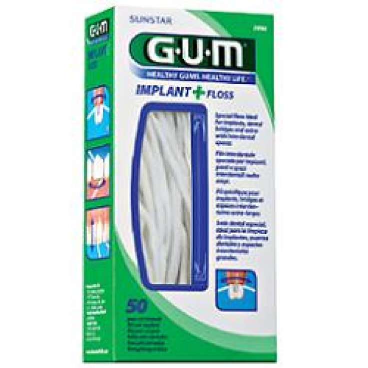 GUM IMPLANT+FLOSS FILO 50PZ GUM IMPLANT+FLOSS FILO 50PZ