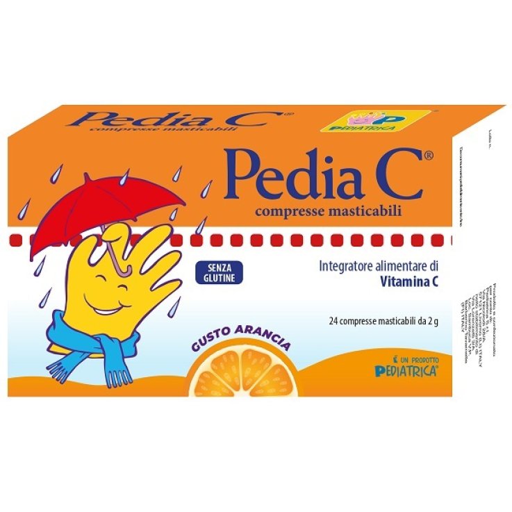 Pedia C Arancia 24cpr Mastic Pedia C Arancia 24cpr Mastic