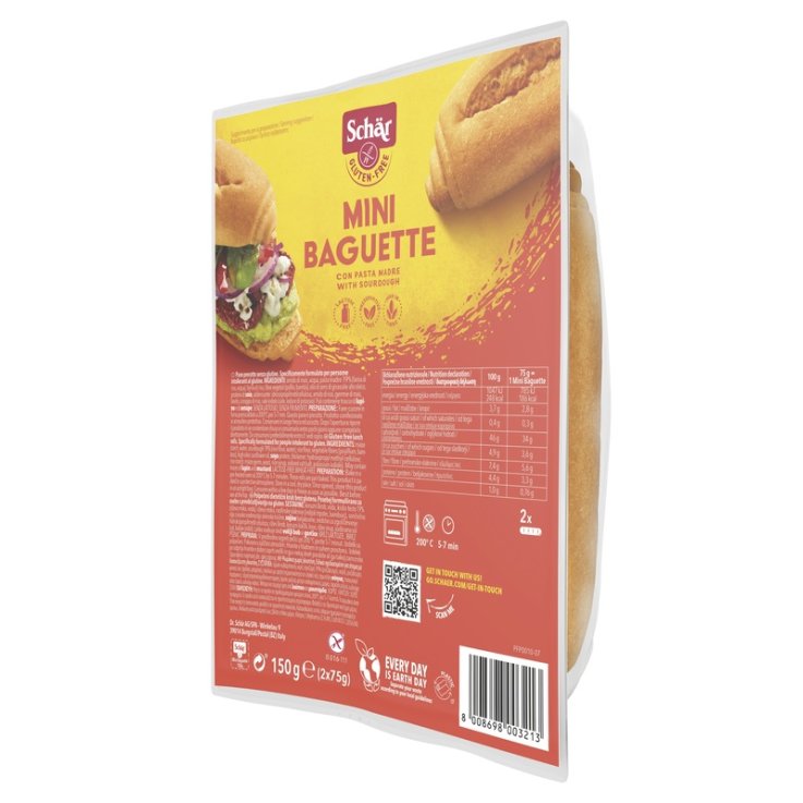Schar Mini Baguette 2x75g Schar Mini Baguette 2x75g