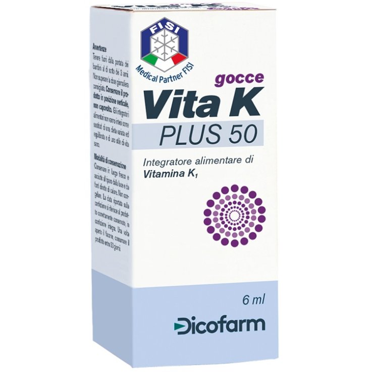 Vita K Plus 50 Gocce 6ml Vita K Plus 50 Gocce 6ml