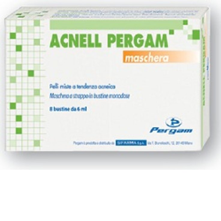 ACNELL PERGAM MASCH 8BUSTE 8ML ACNELL PERGAM MASCH 8BUSTE 8ML