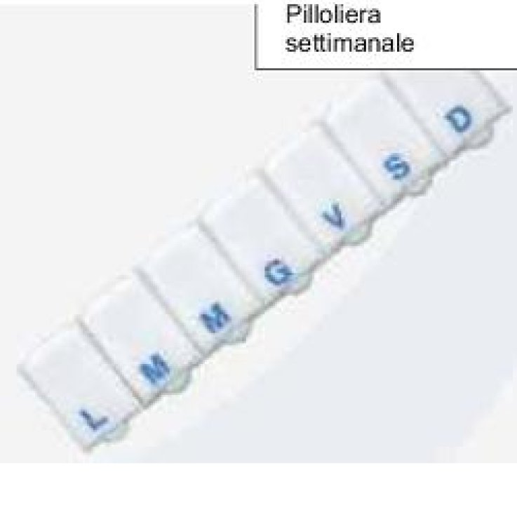 PILLOLIERA SETTIMANALE PL 1PZ PILLOLIERA SETTIMANALE PL 1PZ