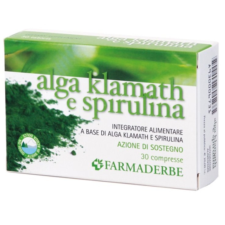 Alga Klamath E Spirulina 30cpr