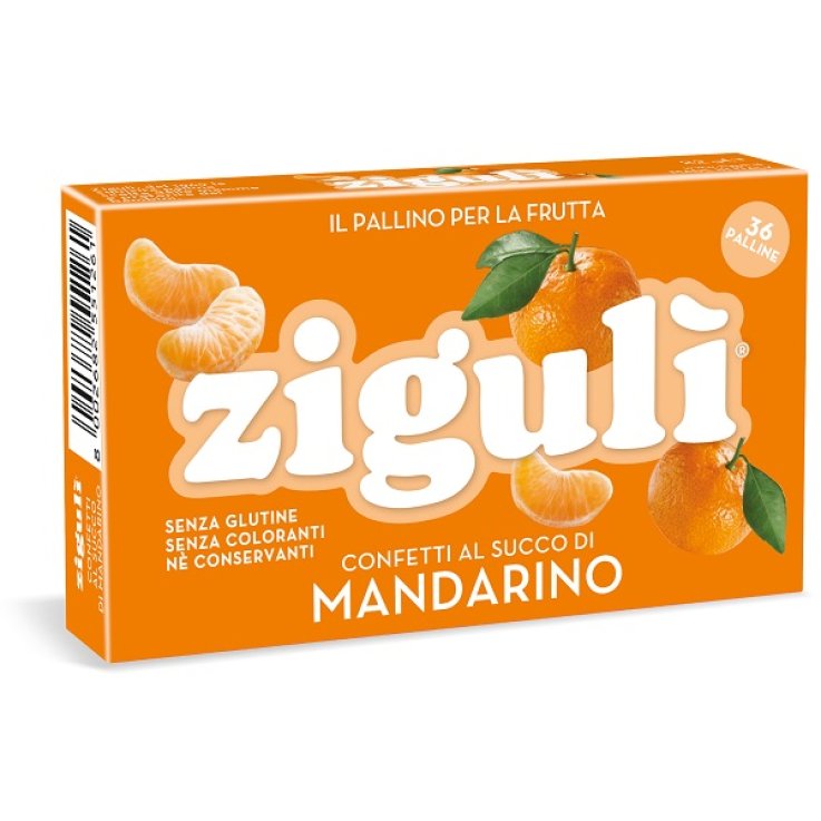 Ziguli Mandarino 36palline 22g Ziguli Mandarino 36palline 22g