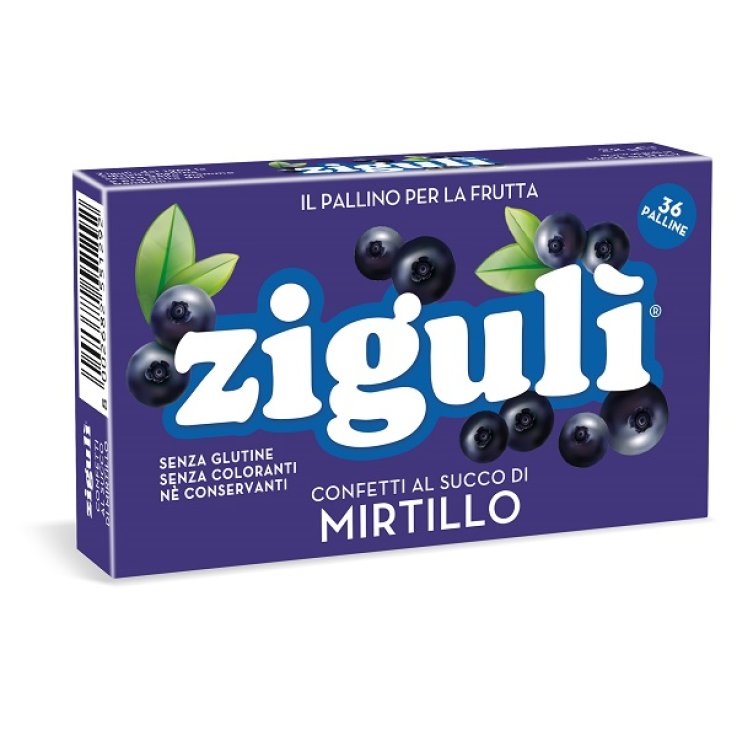 Ziguli Mirtillo 36palline 22g Ziguli Mirtillo 36palline 22g