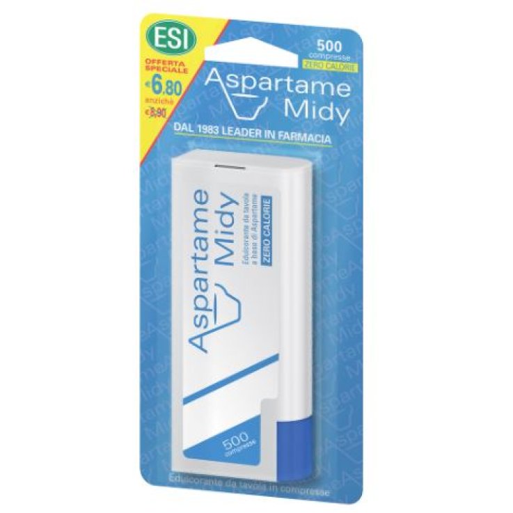Esi Aspartame Midy 500cpr Disp Esi Aspartame Midy 500cpr Disp