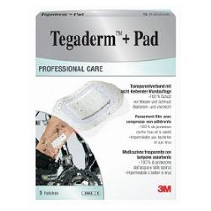 Tegaderm Cer+pad 5x7cm 5pz Tegaderm Cer+pad 5x7cm 5pz