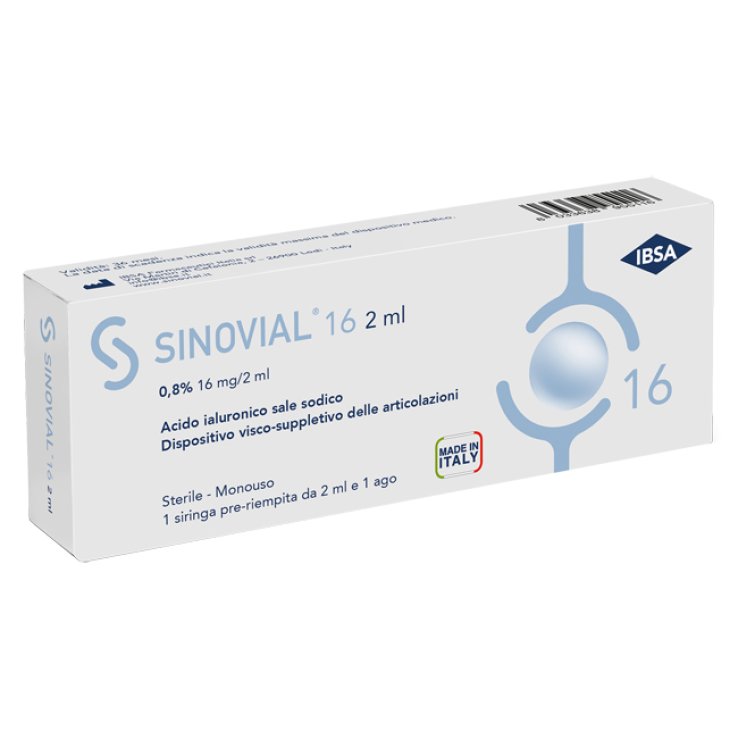 Sinovial 16 Sir Intra-art 0,8% Sinovial 16 Sir Intra-art 0,8%