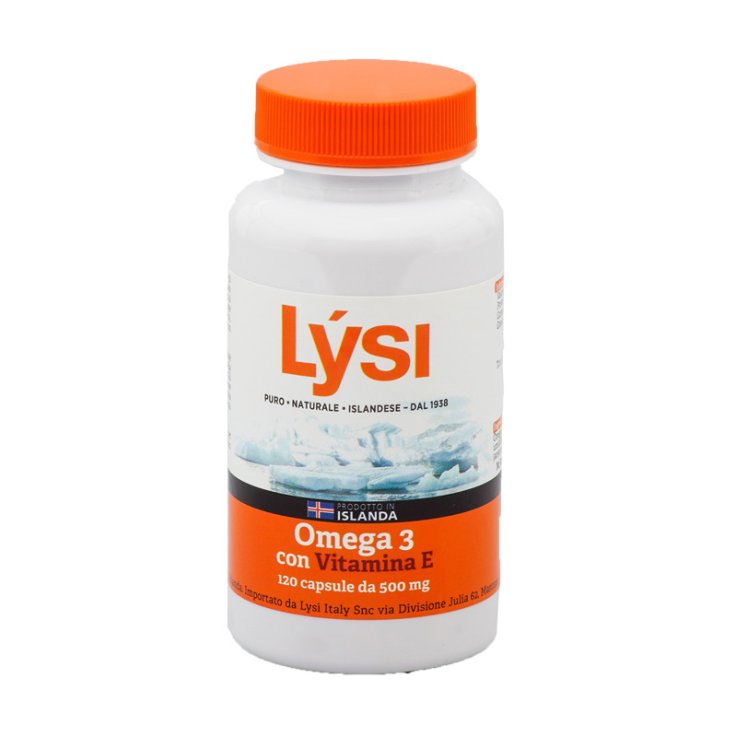 Lysi Omega 3 Vitam E 120cps Lysi Omega 3 Vitam E 120cps