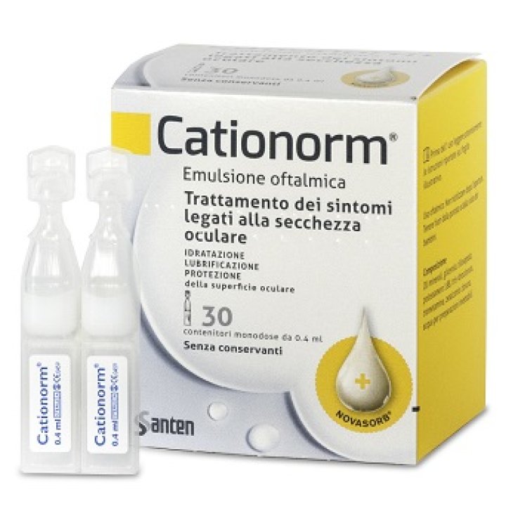 Cationorm Gocce 0,4ml 30f Mono Cationorm Gocce 0,4ml 30f Mono