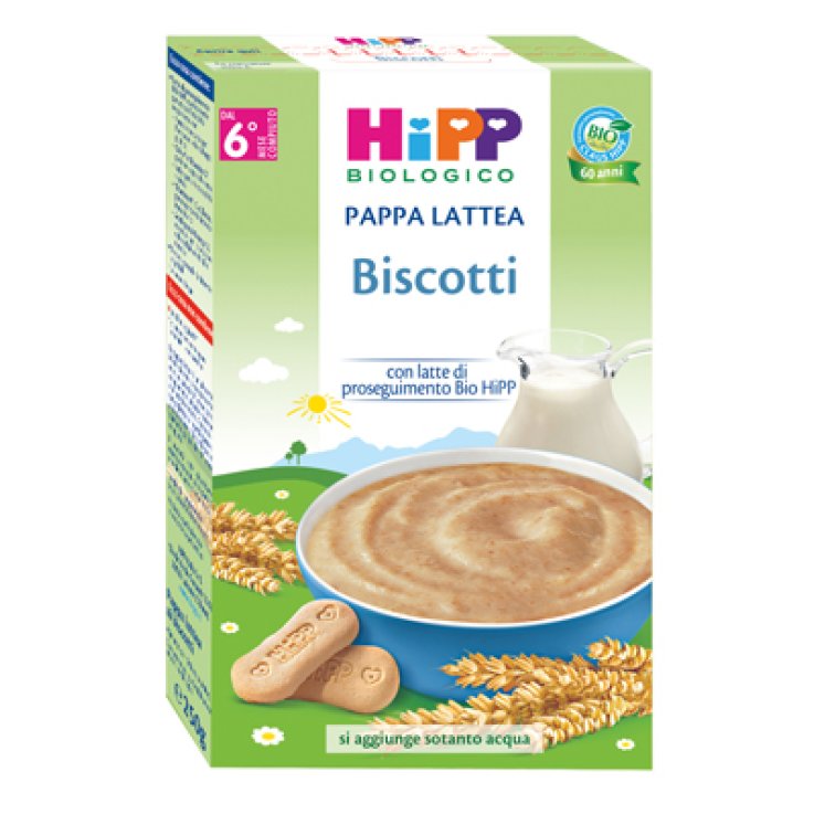 Hipp Bio Pap Lattea Bisc 250g Hipp Bio Pap Lattea Bisc 250g