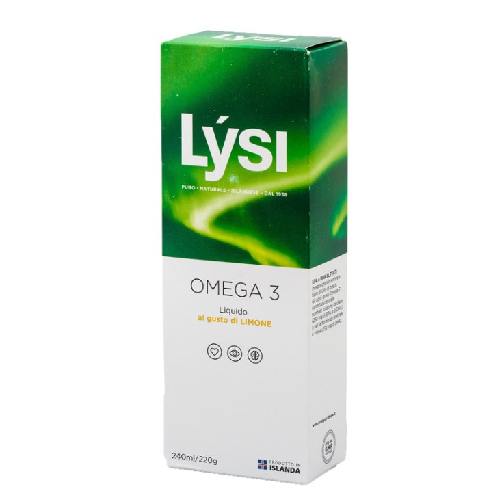 Lysi Omega3 Liquid Lim 240ml Lysi Omega3 Liquid Lim 240ml