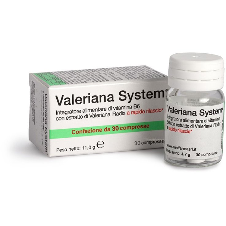 Valeriana System 30cpr Valeriana System 30cpr