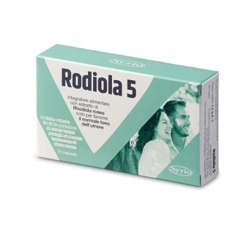 Rodiola 5 15cpr Rodiola 5 15cpr