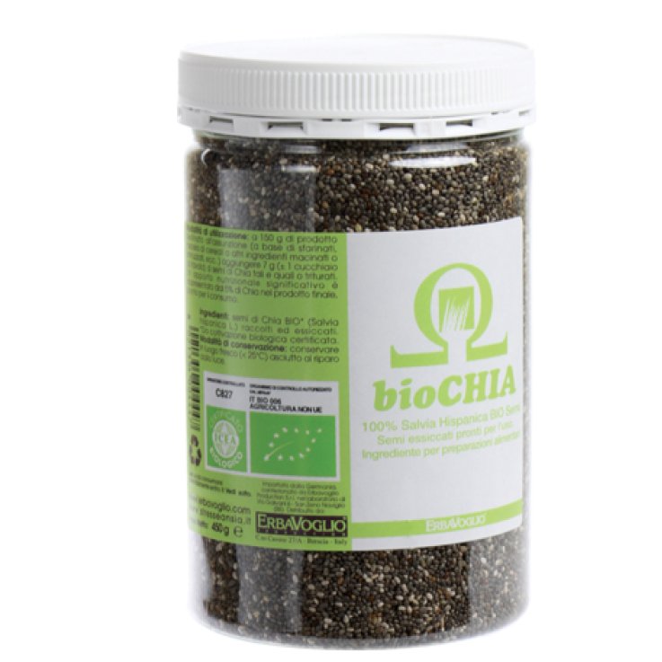 BIOCHIA SEMI DI CHIA 450G BIOCHIA SEMI DI CHIA 450G