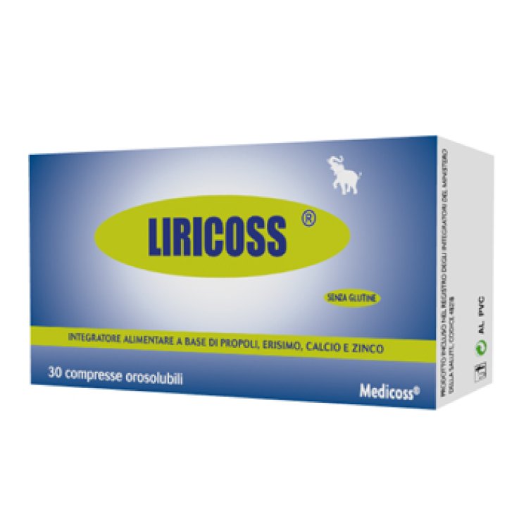 Liricoss 30cpr Orosolubili Liricoss 30cpr Orosolubili