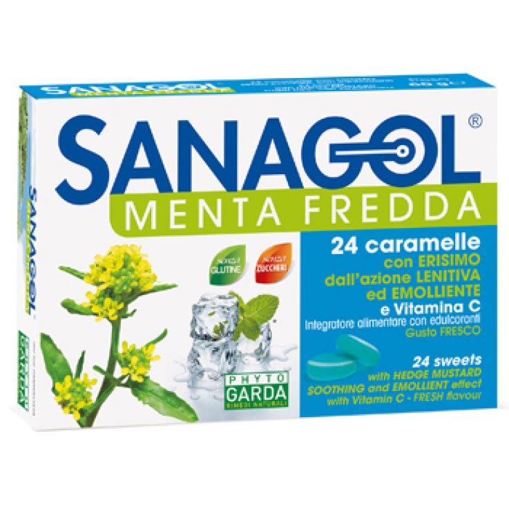 Sanagol Menta Fredda 24caramel Sanagol Menta Fredda 24caramel