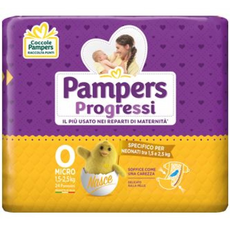 Pampers Progressi Micro 24pz Pampers Progressi Micro 24pz