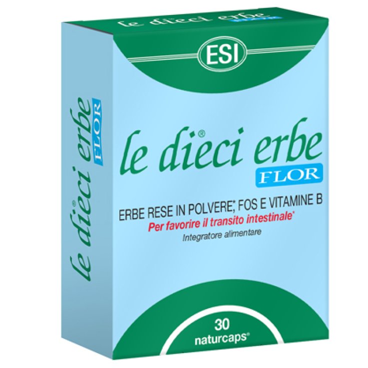 Esi Le Dieci Erbe Flor 30cps Esi Le Dieci Erbe Flor 30cps
