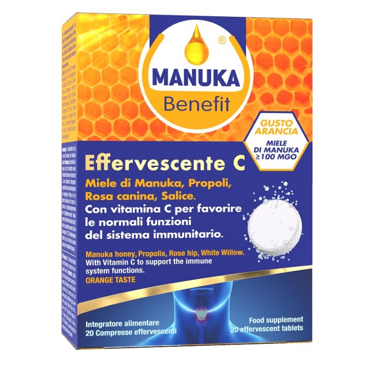 Manuka Benefit Efferv C 20cpr Manuka Benefit Efferv C 20cpr