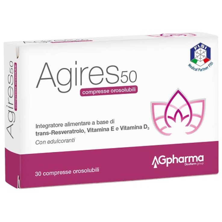 Agires 50 30cpr Orosolubili Agires 50 30cpr Orosolubili