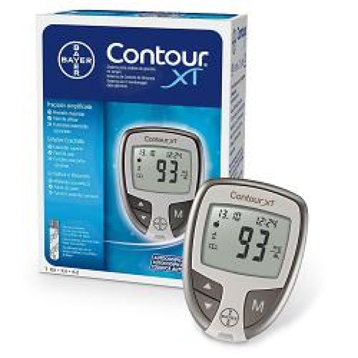 CONTOUR XT GLUCOMETRO +10STR CONTOUR XT GLUCOMETRO +10STR