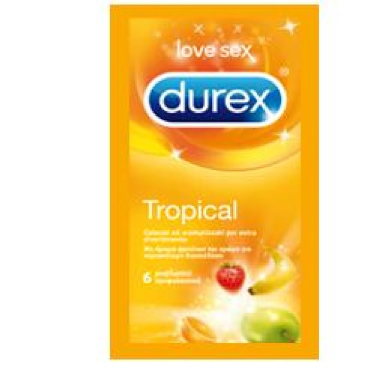 Durex Tropical Easy On 6pz Durex Tropical Easy On 6pz