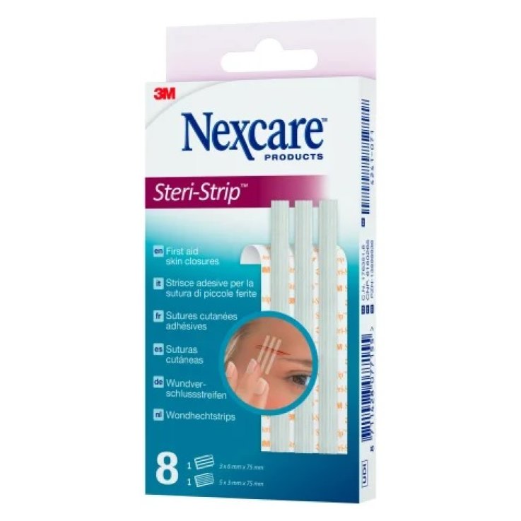 Nexcare Steristrip 6+3x75mm Nexcare Steristrip 6+3x75mm