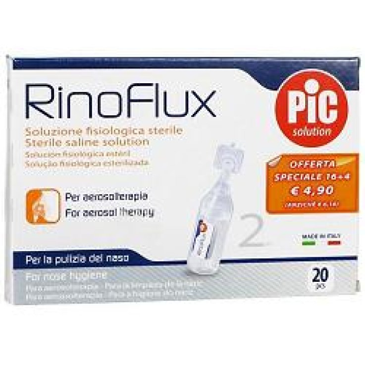 Rinoflux Sol Fisiol 20f 2ml Rinoflux Sol Fisiol 20f 2ml