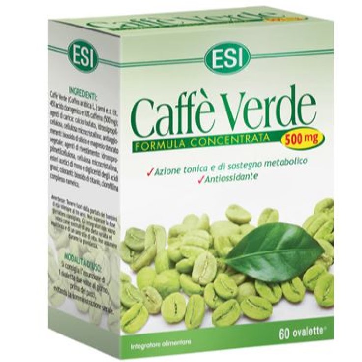 ESI CAFFE' VERDE 500MG 60OVAL ESI CAFFE' VERDE 500MG 60OVAL