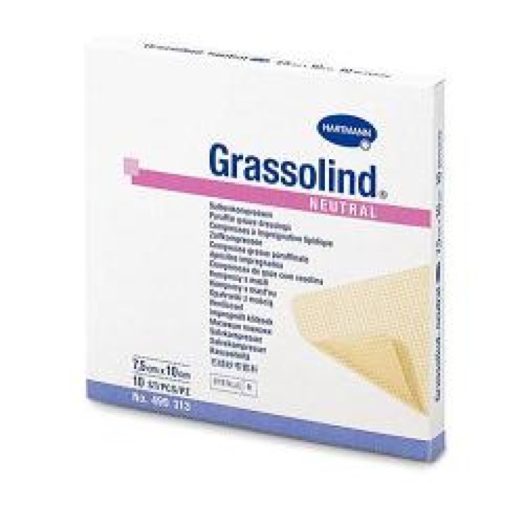 Garza Grassolind 10x10cm 10pz Garza Grassolind 10x10cm 10pz