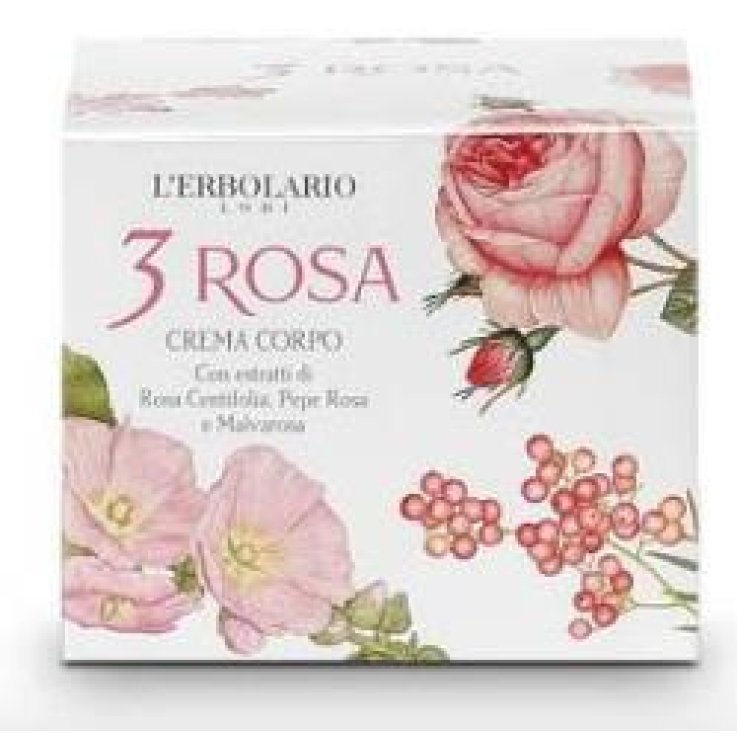 3 Rosa Crema Corpo 200ml 3 Rosa Crema Corpo 200ml